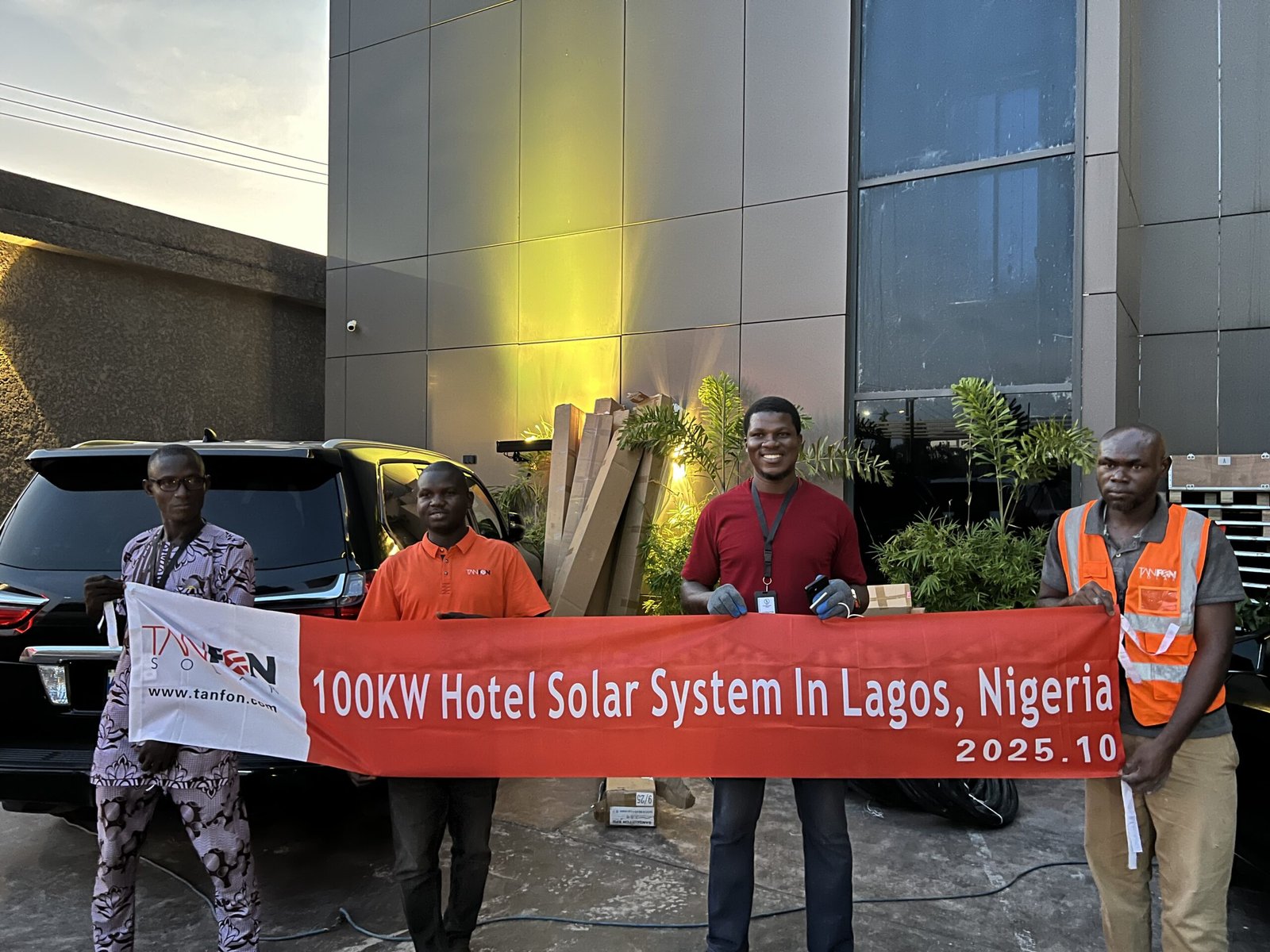 100kW Hybrid Solar Power System for a Hotel in Lagos, Nigeria