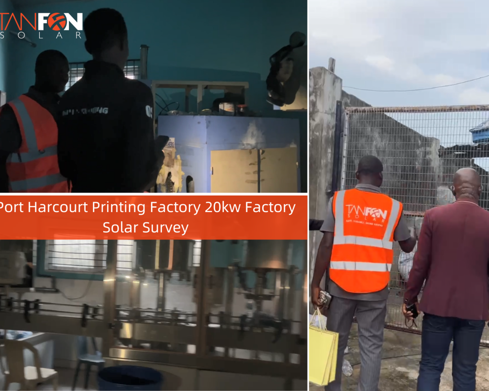 Port Harcourt Printing Factory 20kw Factory Solar Survey