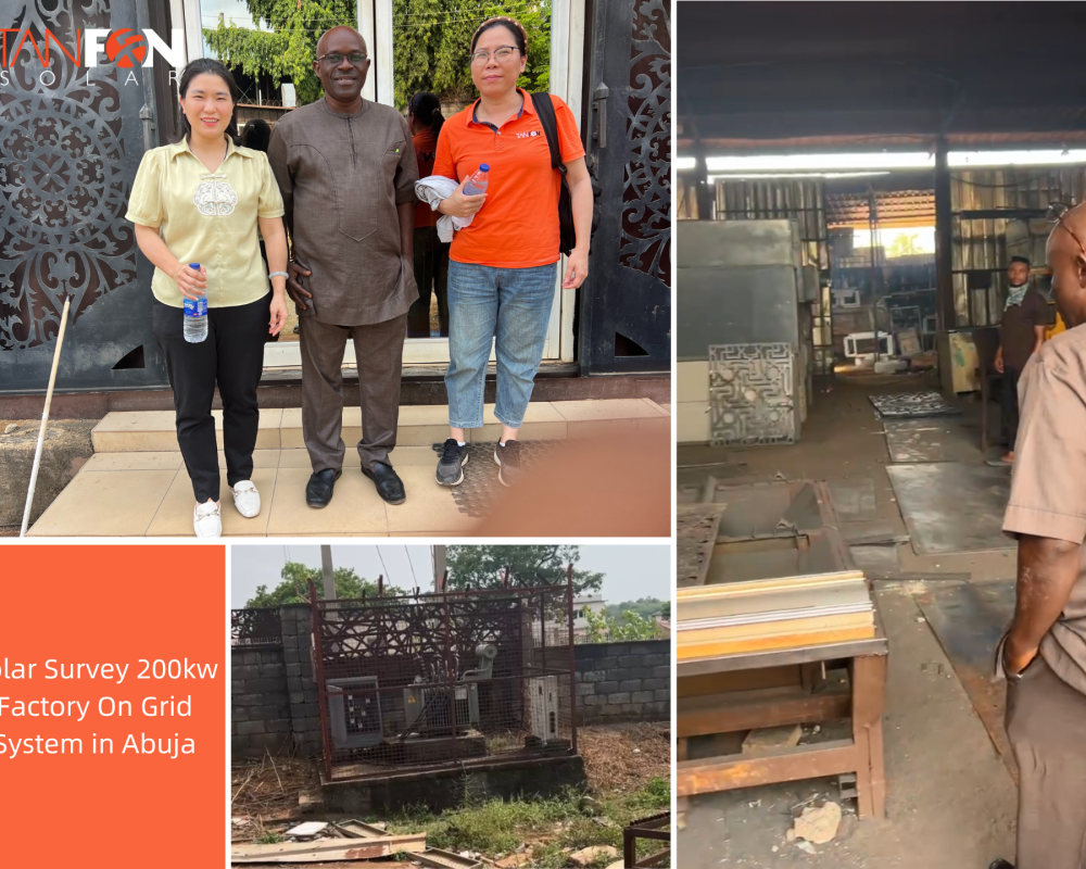 Solar Survey 200kw Factory On Grid System in Abuja