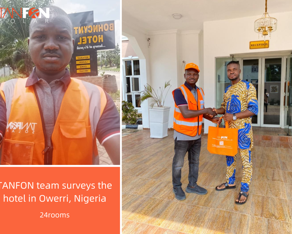 TANFON团队在尼日利亚Owerri 酒店勘察